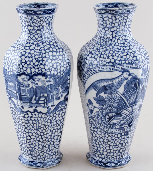 Vases pair of c1930s